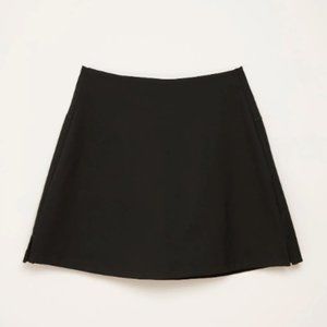 Girlfriend Collective Sport Skort - Black, Size M